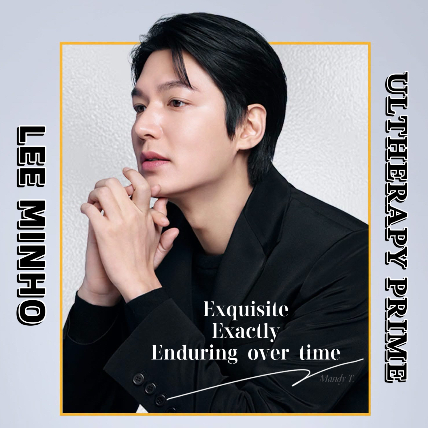 Recent activity shot of Lee Minho