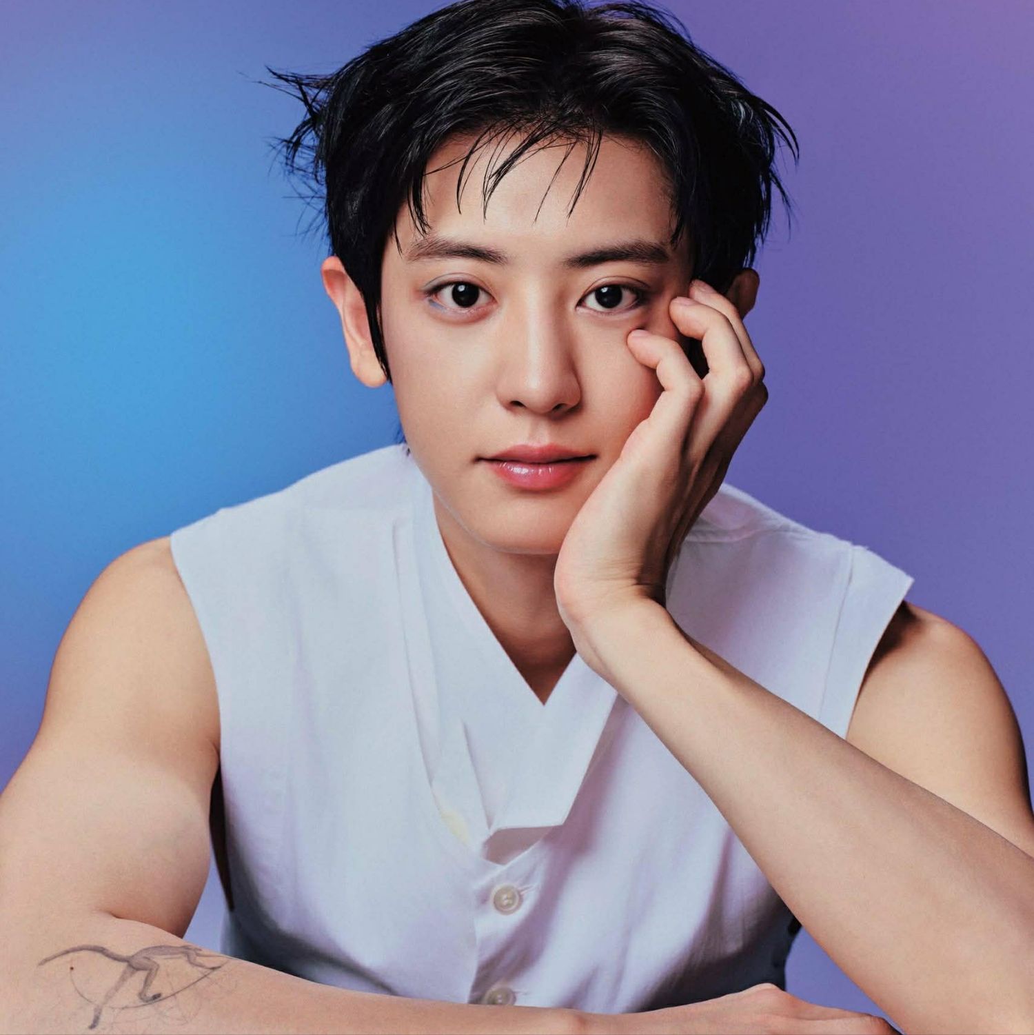 Behind-the-scenes cut of Chanyeol