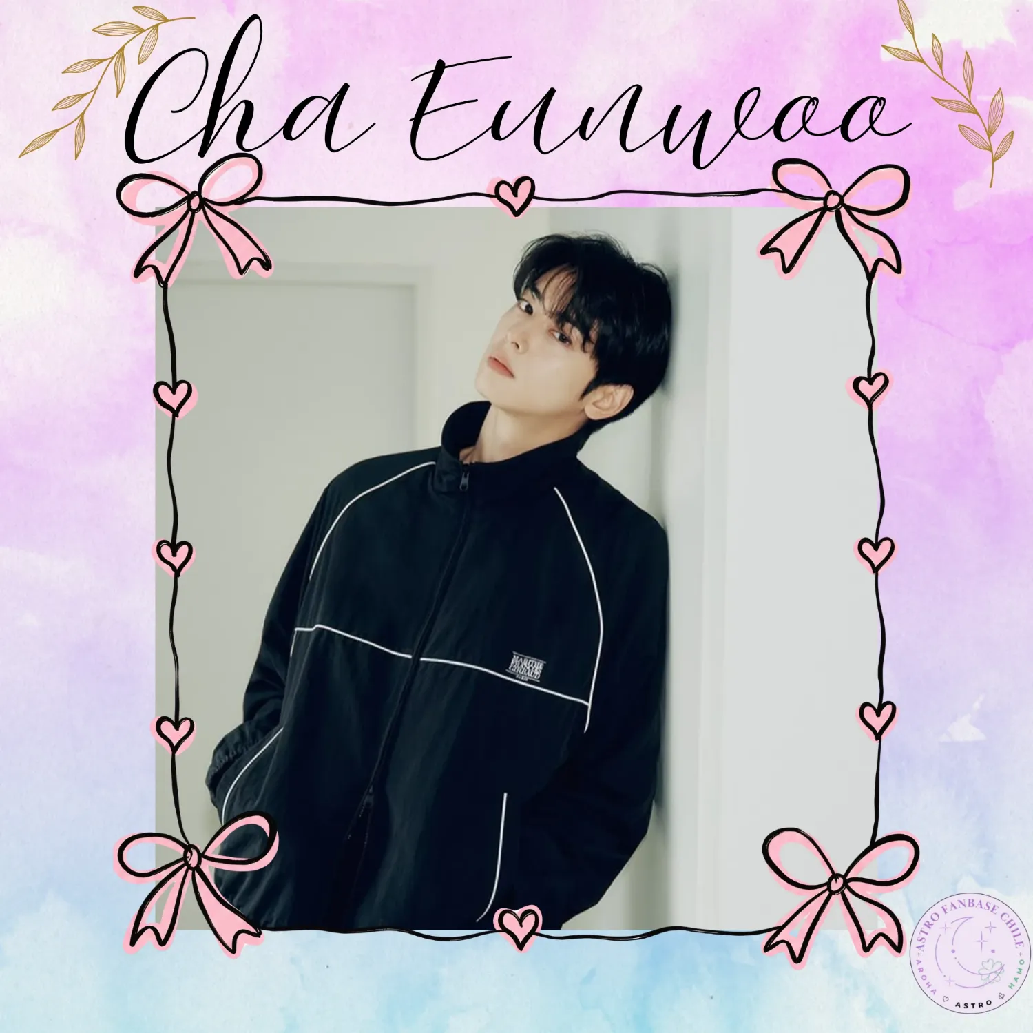 Behind-the-scenes cut of Cha Eunwoo