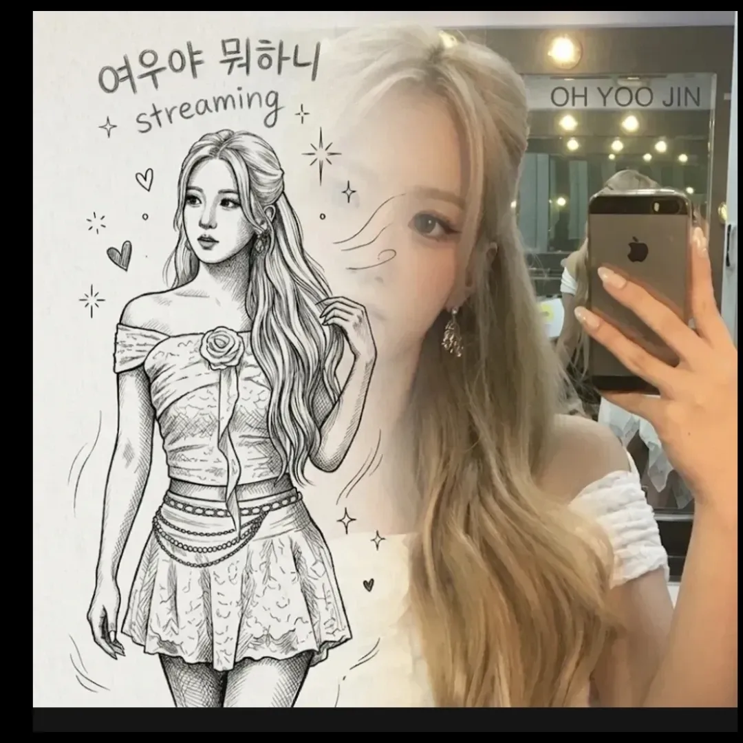 오유진의 비하인드 컷