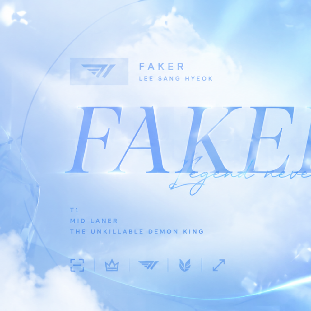 Behind-the-scenes cut of Faker