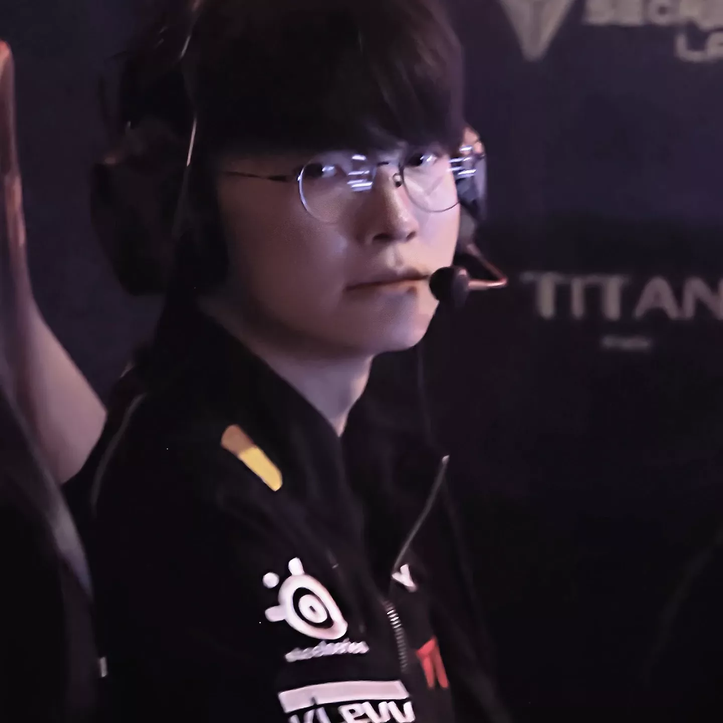 A moment captured by a fan of Faker