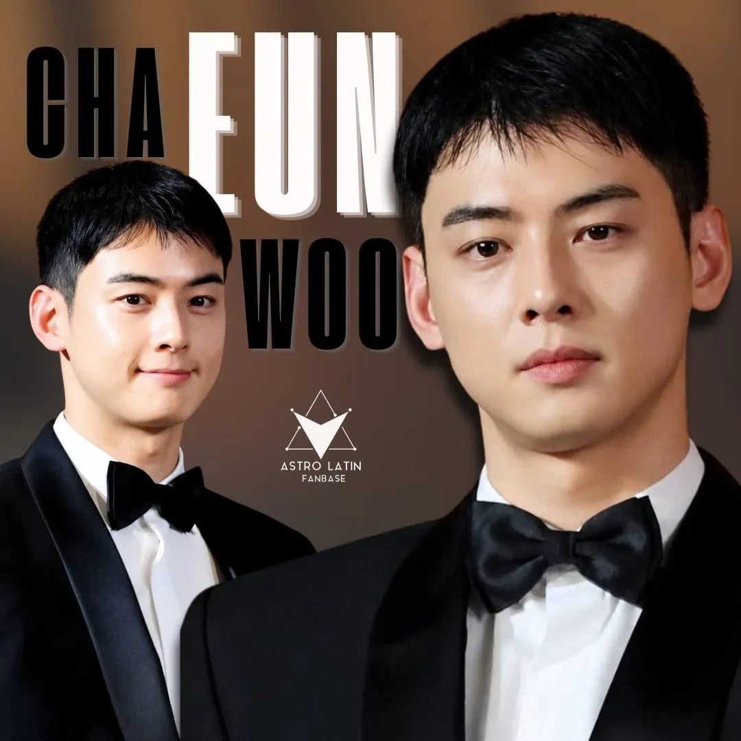 Behind-the-scenes cut of Cha Eunwoo