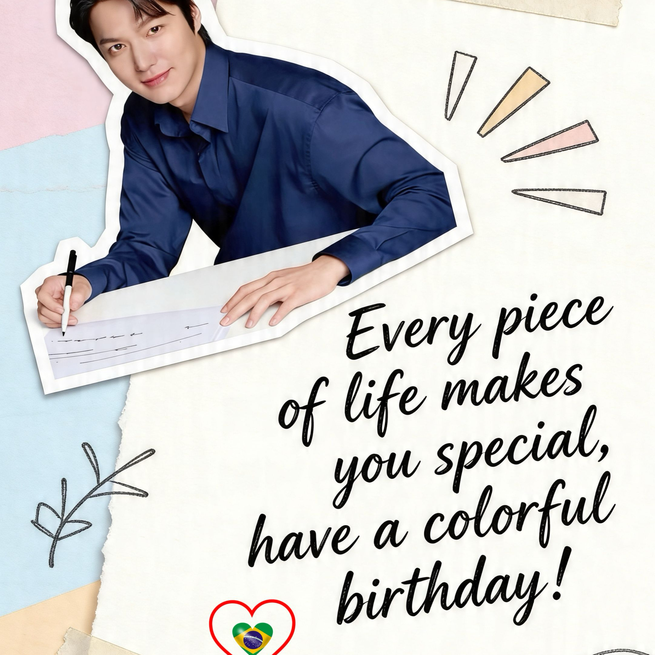 粉絲拍下的李敏鎬瞬間