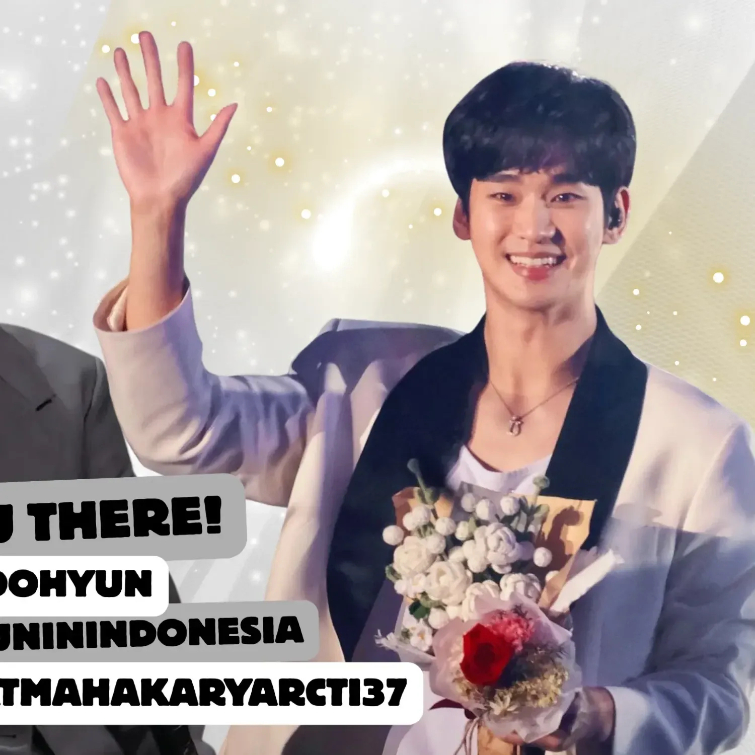 A moment captured by a fan of Kim Soohyun