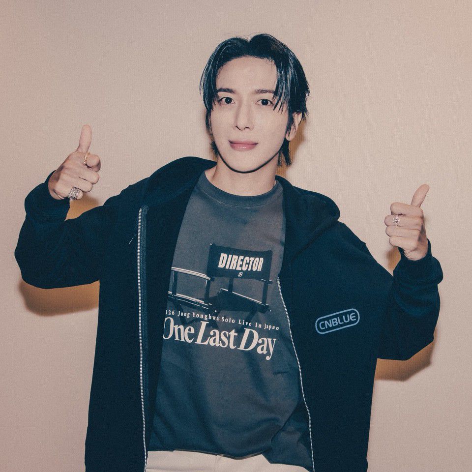 Behind-the-scenes cut of Jung Yonghwa