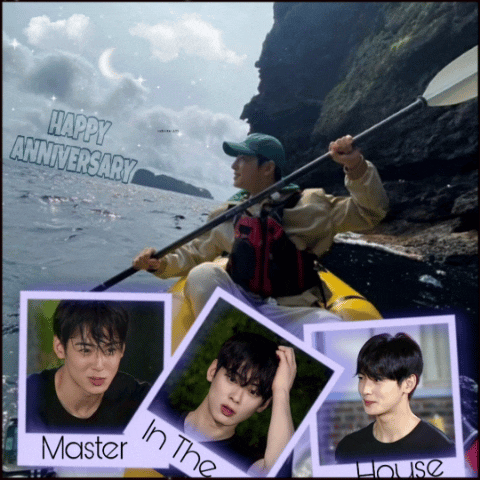 Recent activity shot of Cha Eunwoo