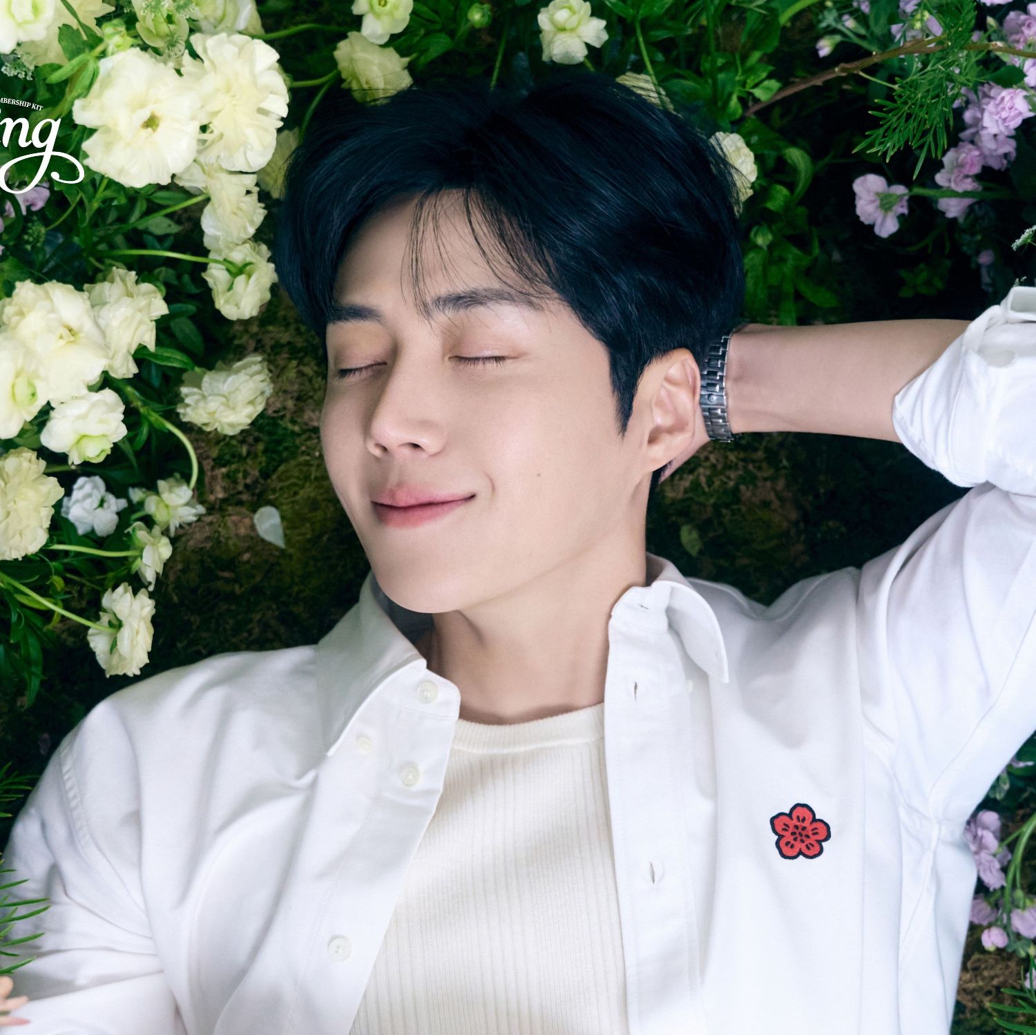 Behind-the-scenes cut of Kim Seonho