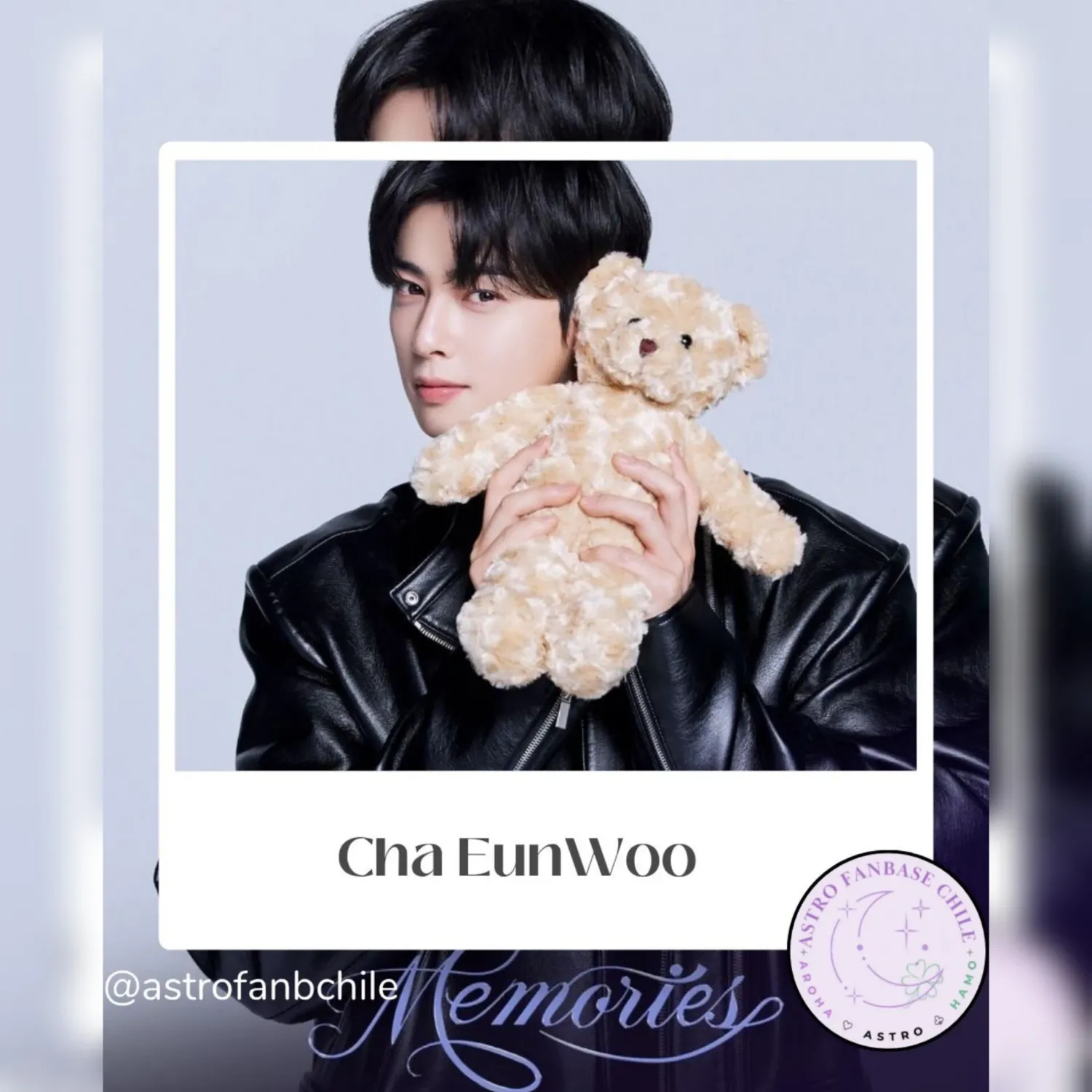 A moment captured by a fan of Cha Eunwoo