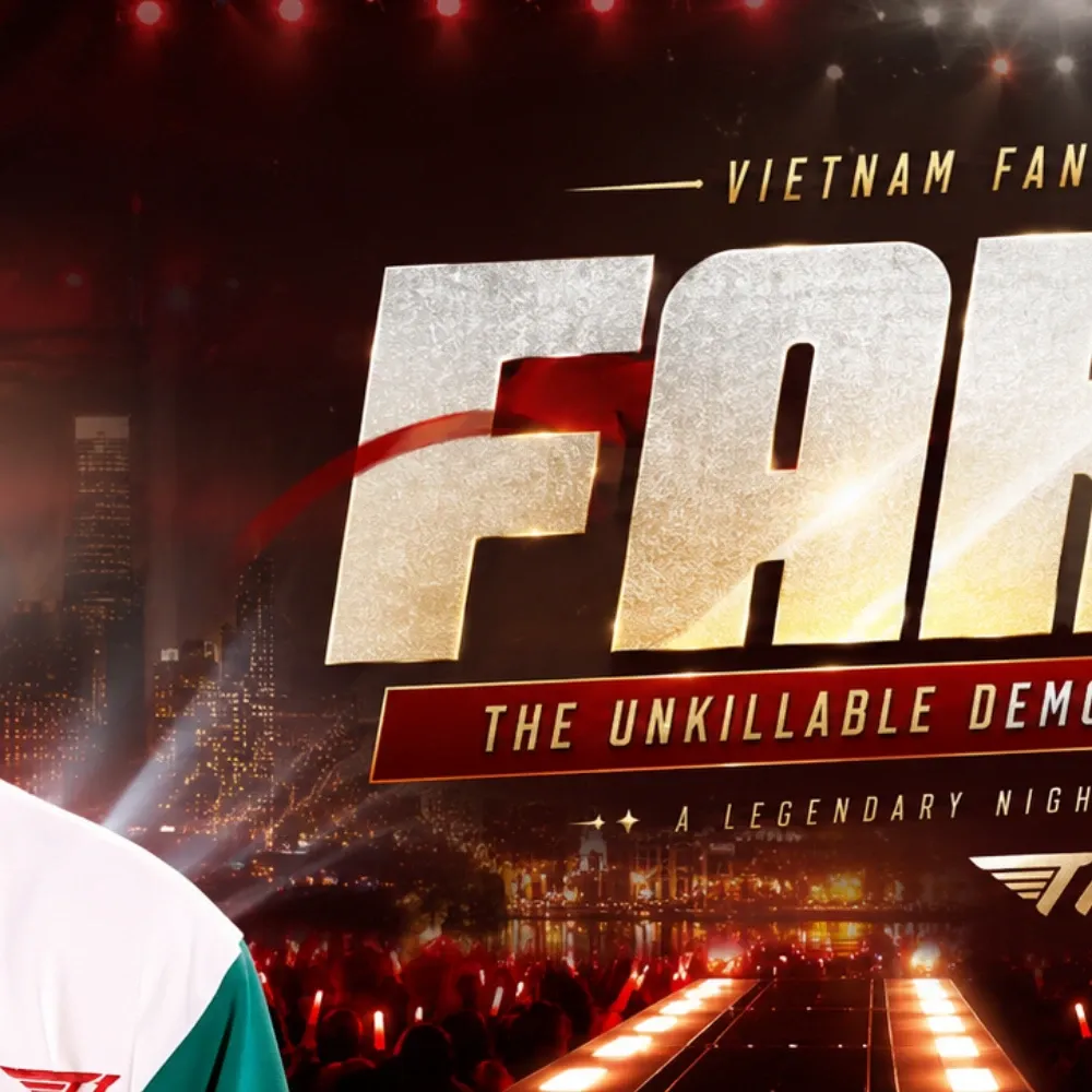 A moment captured by a fan of Faker