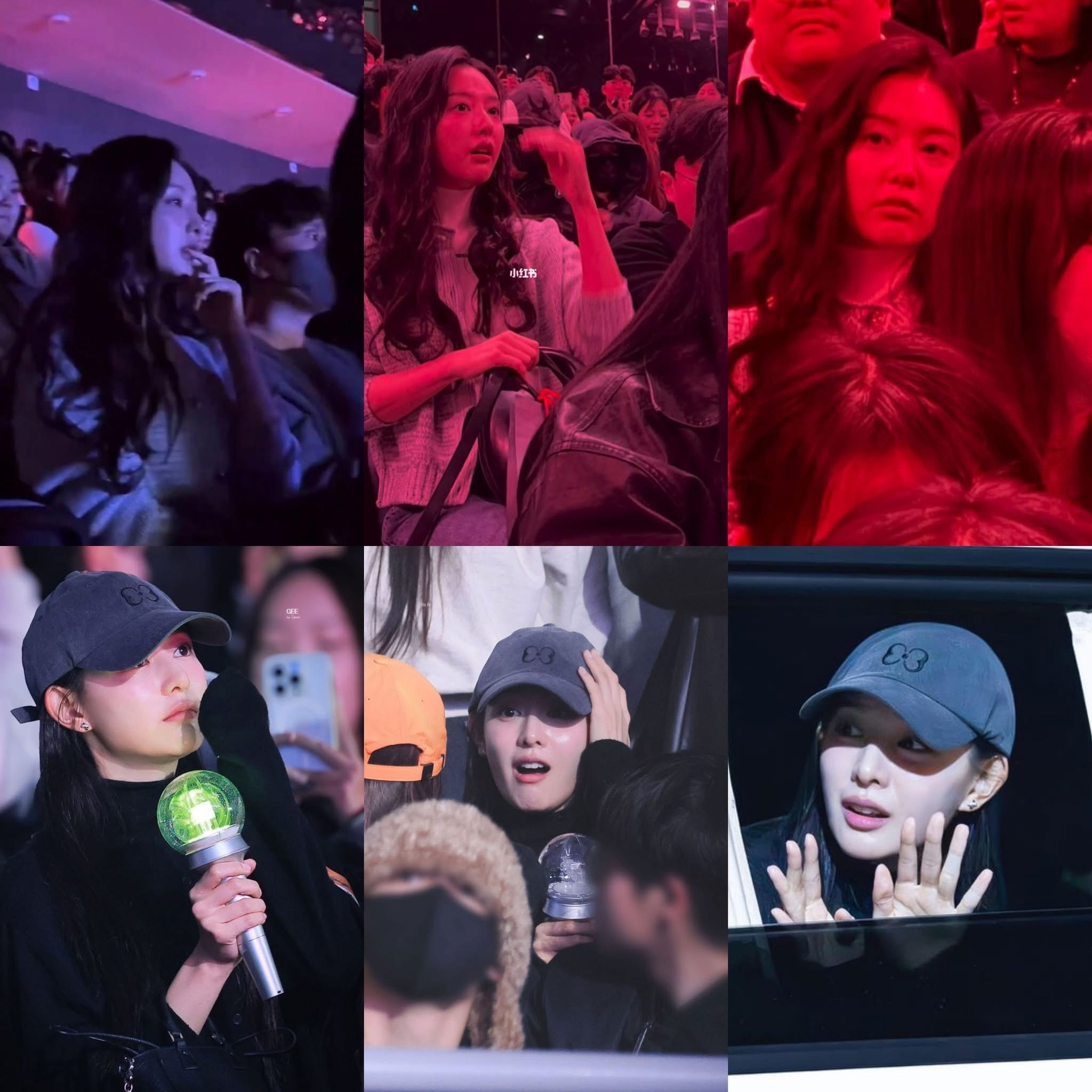 Behind-the-scenes cut of Kim Jiwon