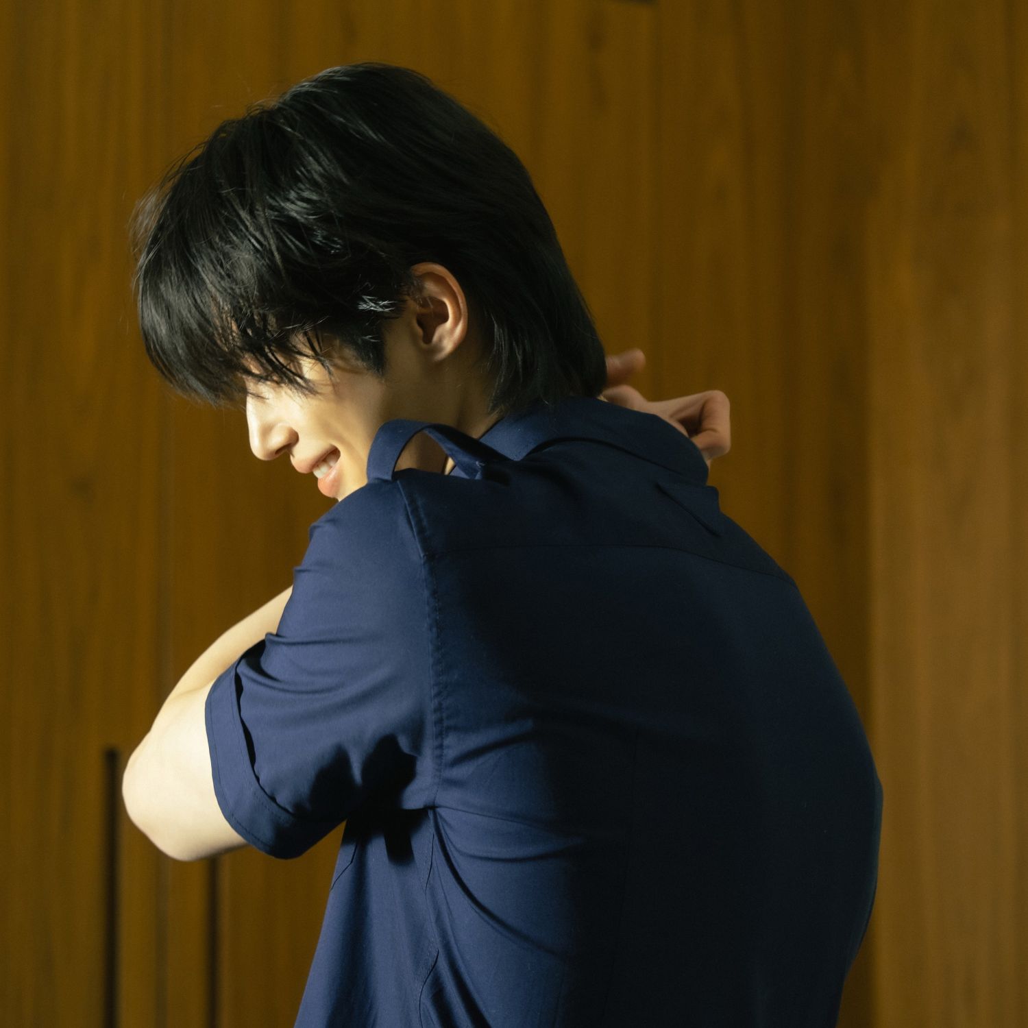 Behind-the-scenes cut of Byeon Wooseok