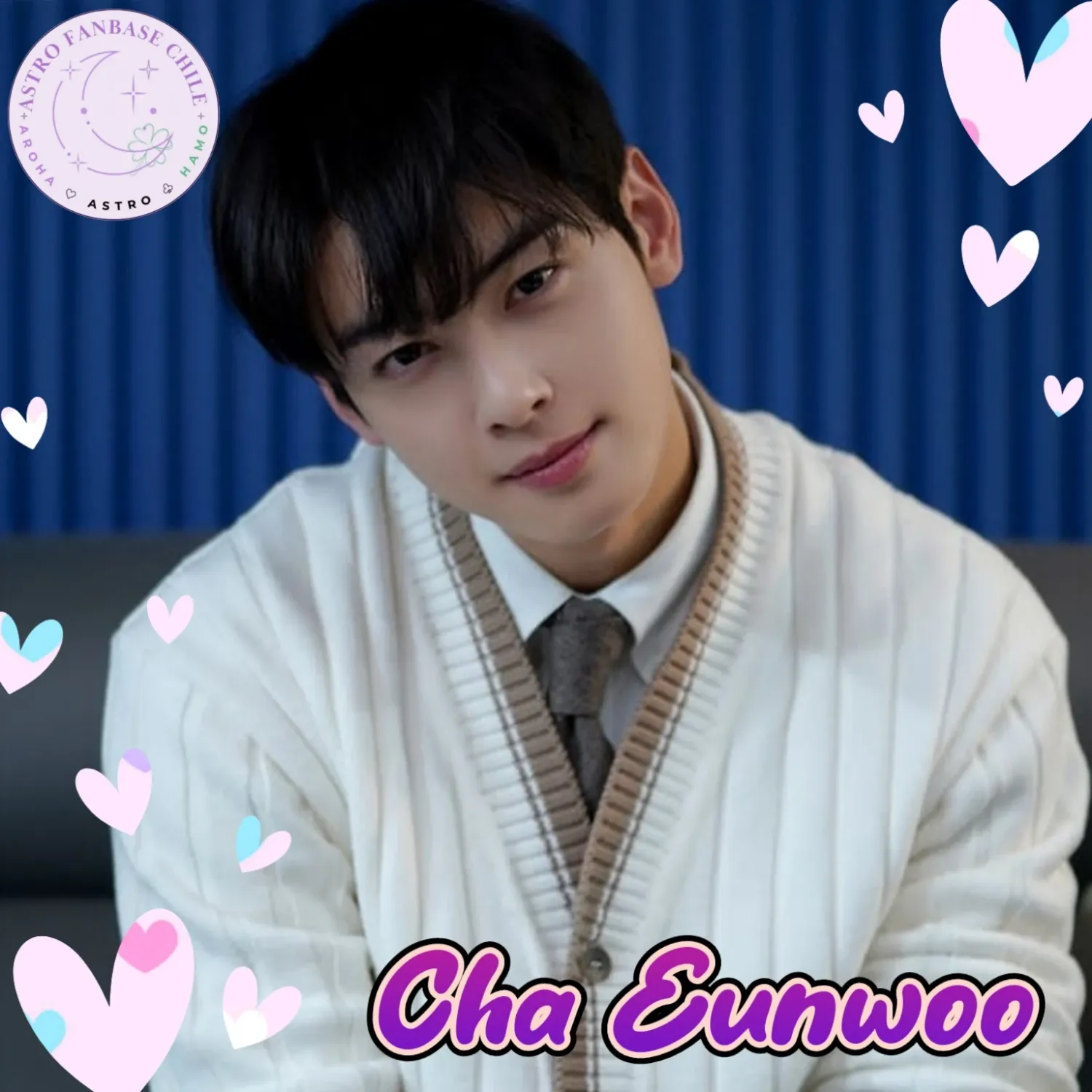 Recent activity shot of Cha Eunwoo