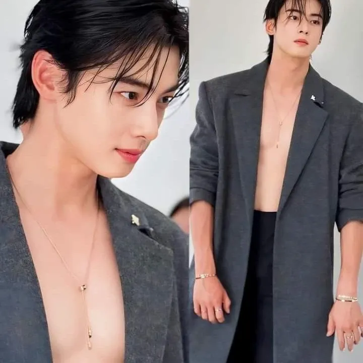 A moment captured by a fan of Cha Eunwoo