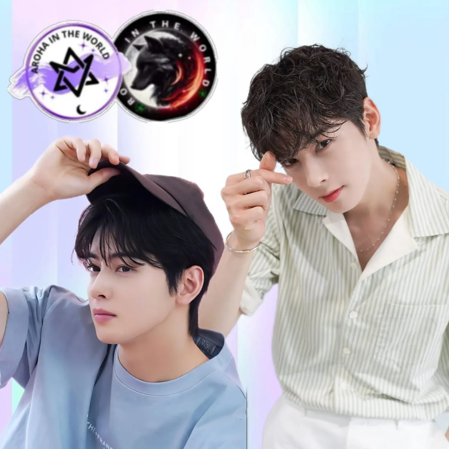 Behind-the-scenes cut of Cha Eunwoo
