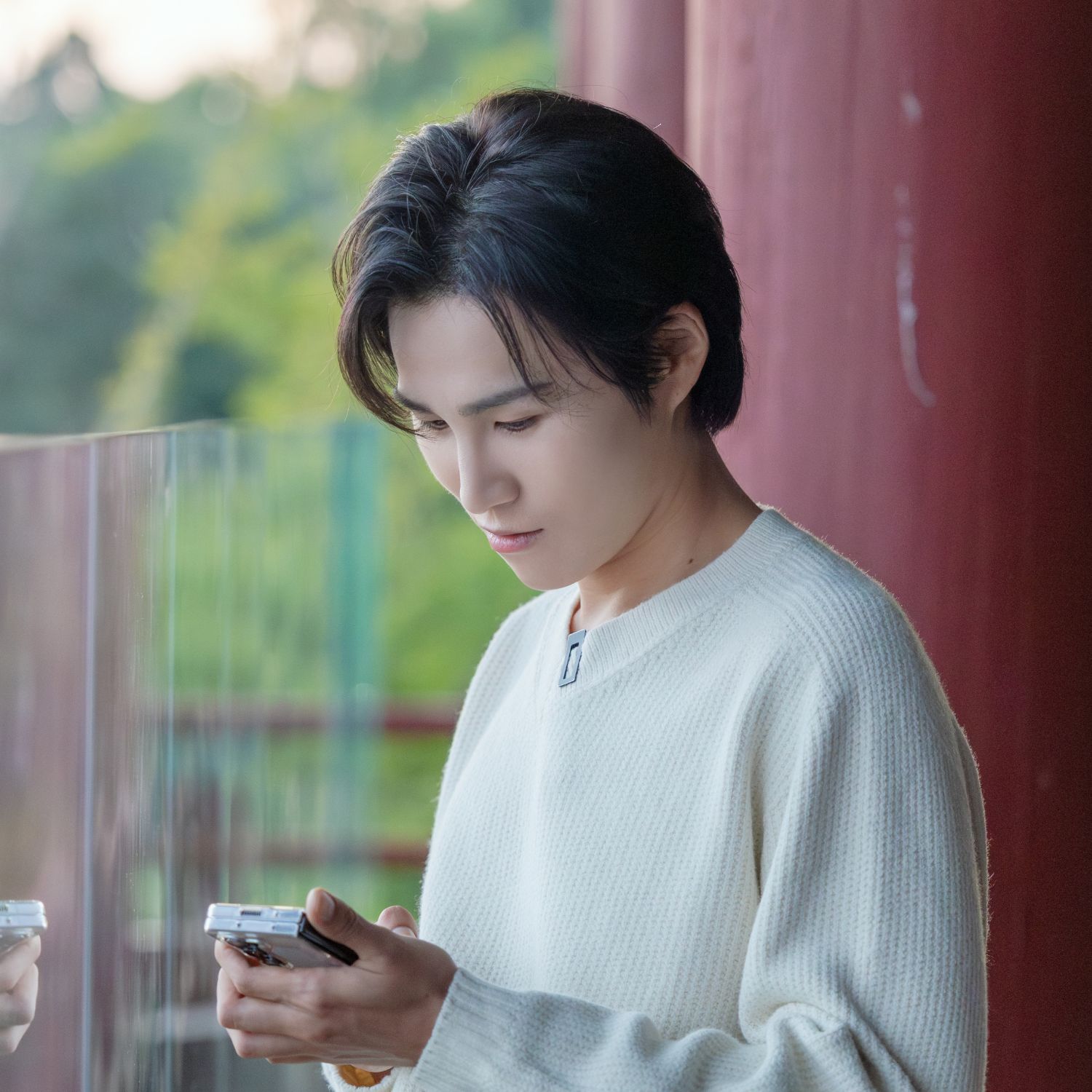 A moment captured by a fan of Kim Heejae