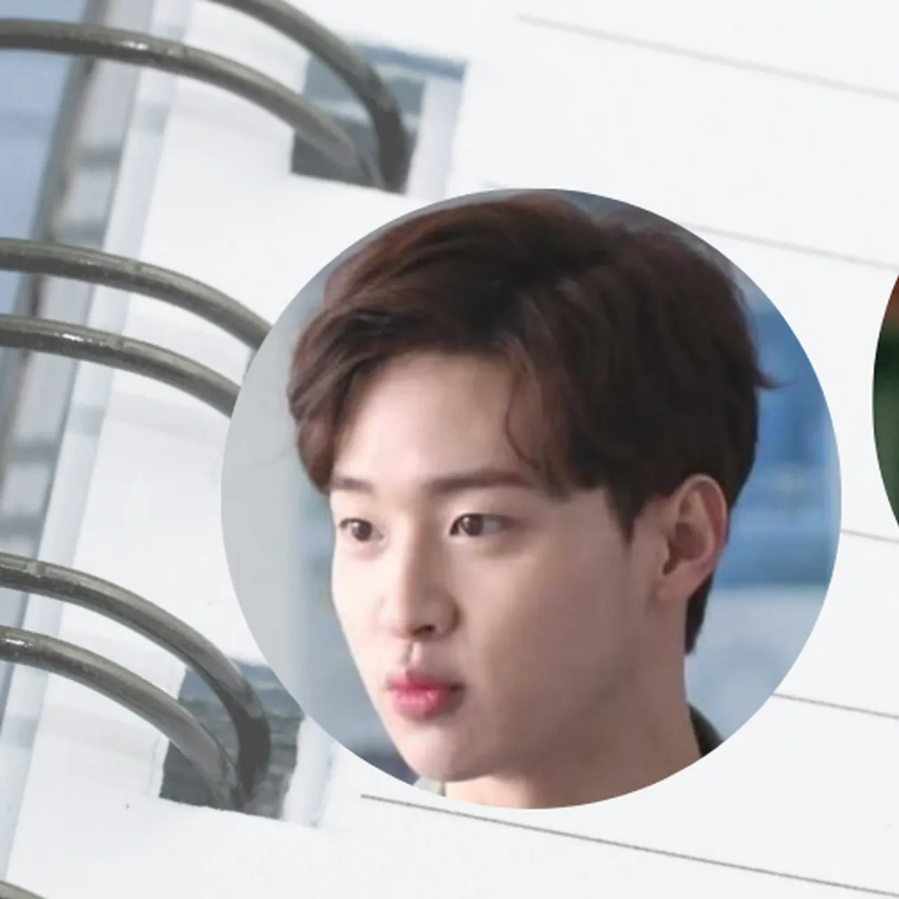 Behind-the-scenes cut of Jang Dongyoon