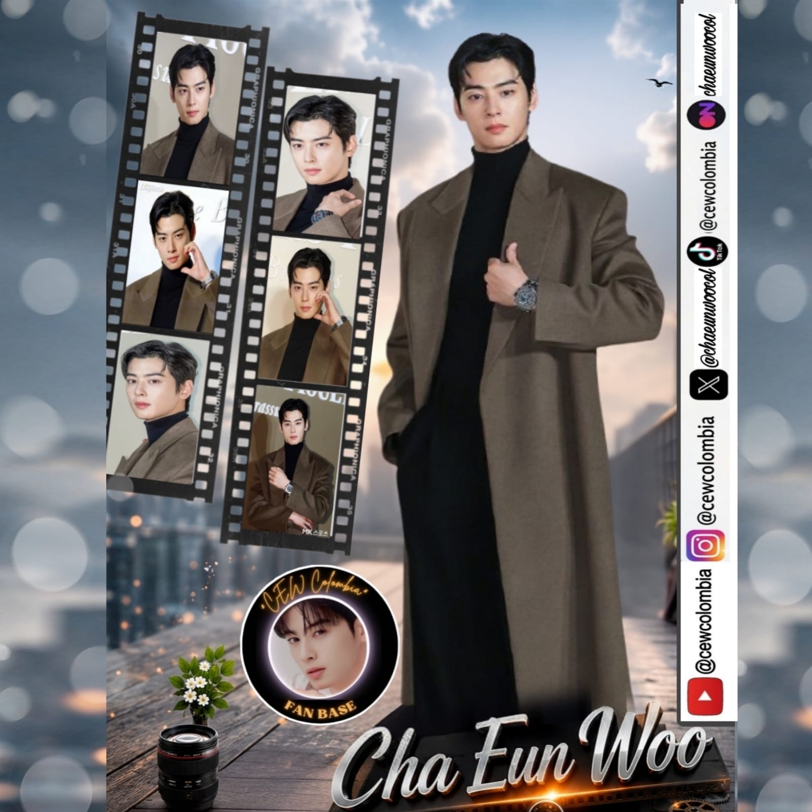 A moment captured by a fan of Cha Eunwoo