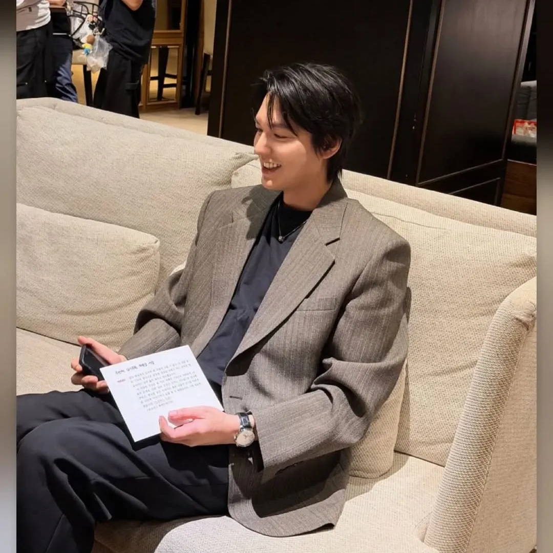 A moment captured by a fan of Lee Minho