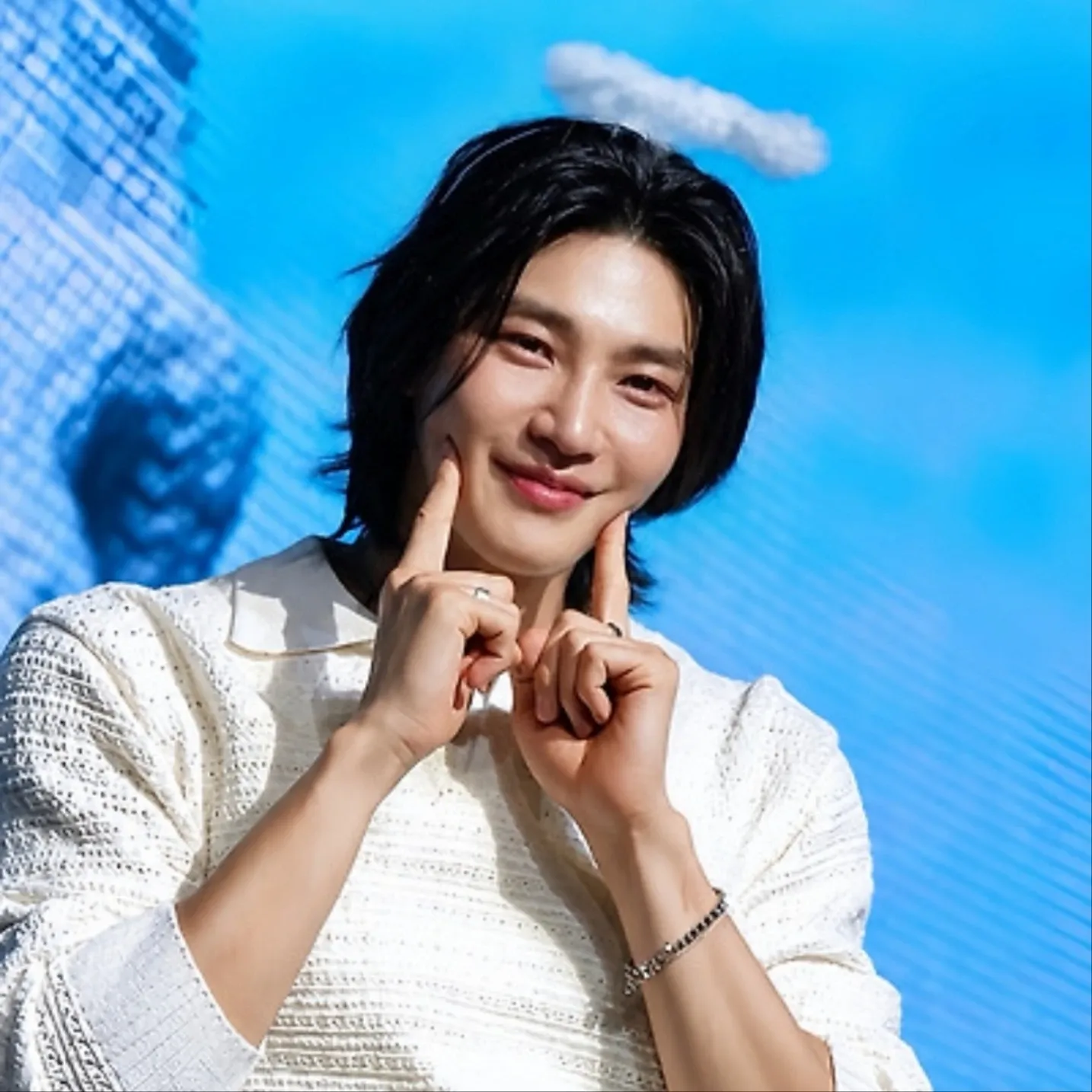 Recent activity shot of Kim Jaeyoung