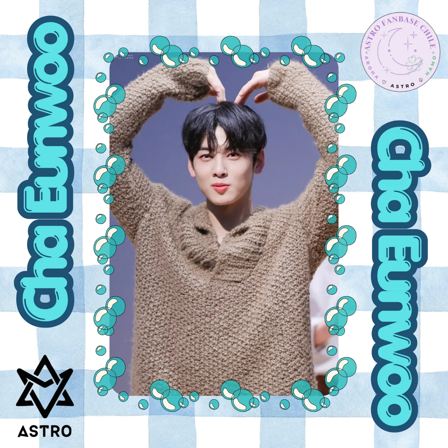 A moment captured by a fan of Cha Eunwoo