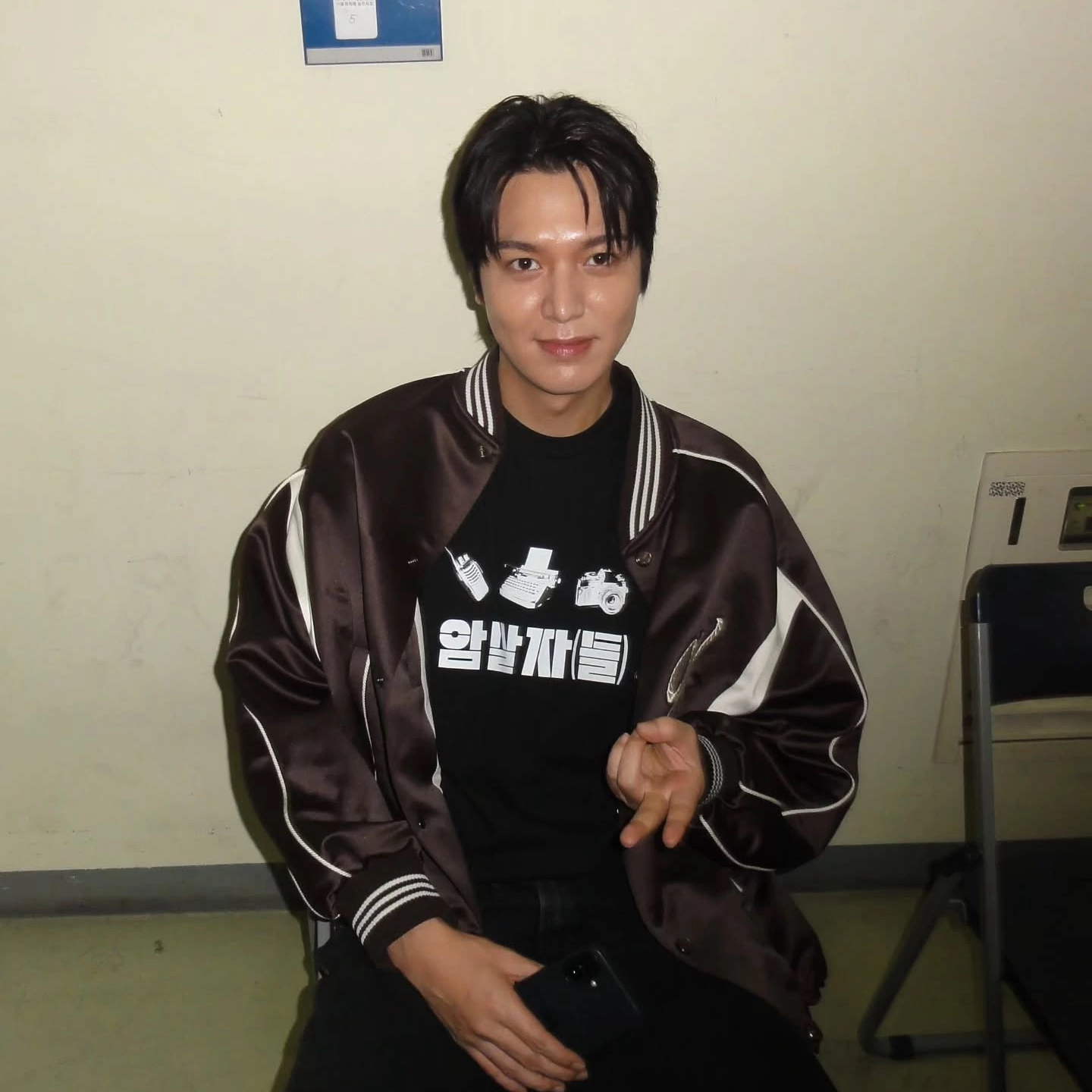 Behind-the-scenes cut of Lee Minho