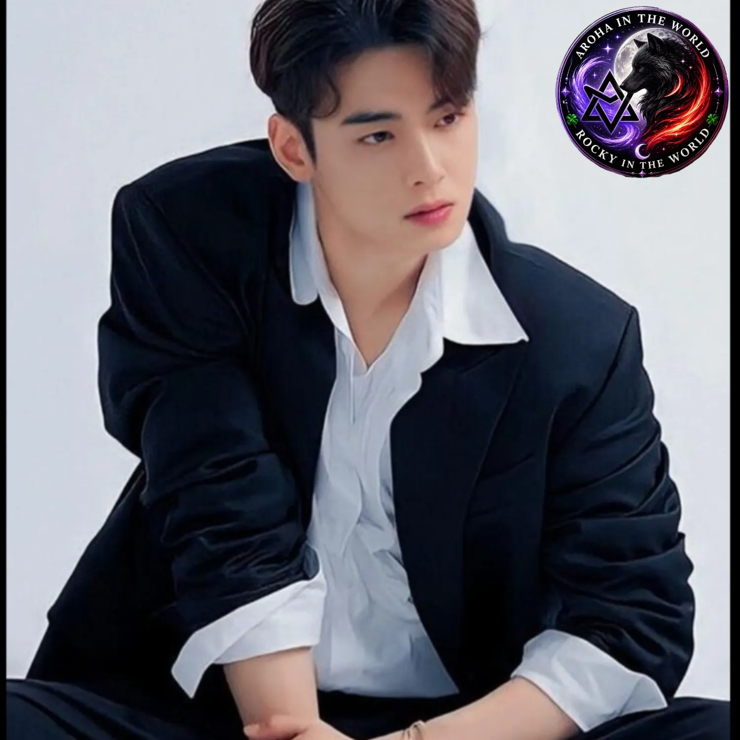 A moment captured by a fan of Cha Eunwoo