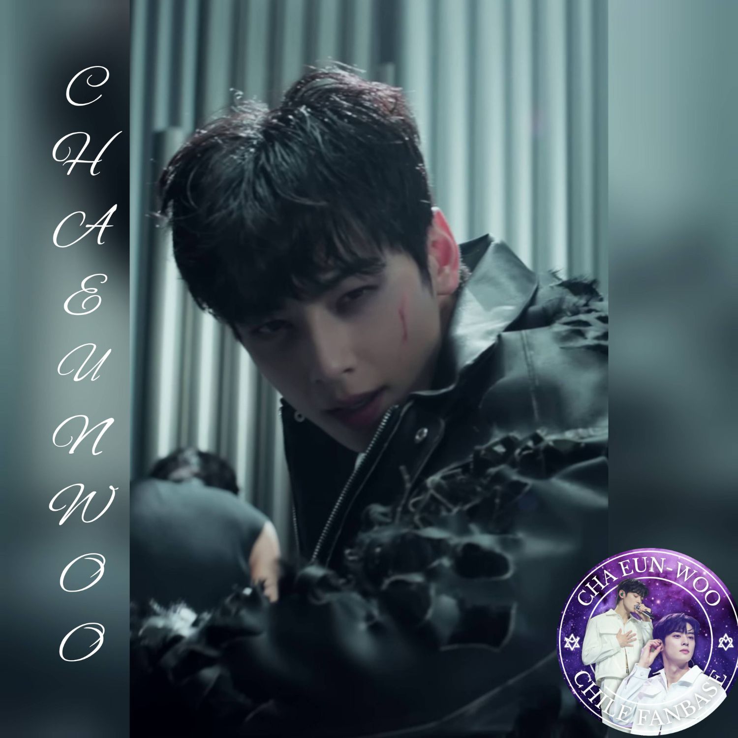 Behind-the-scenes cut of Cha Eunwoo