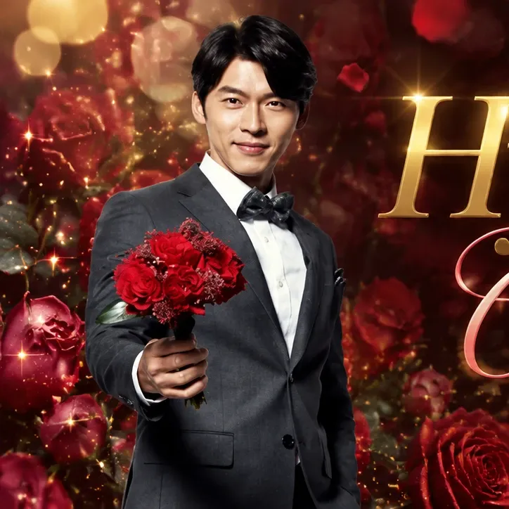 Recent activity shot of Hyun Bin