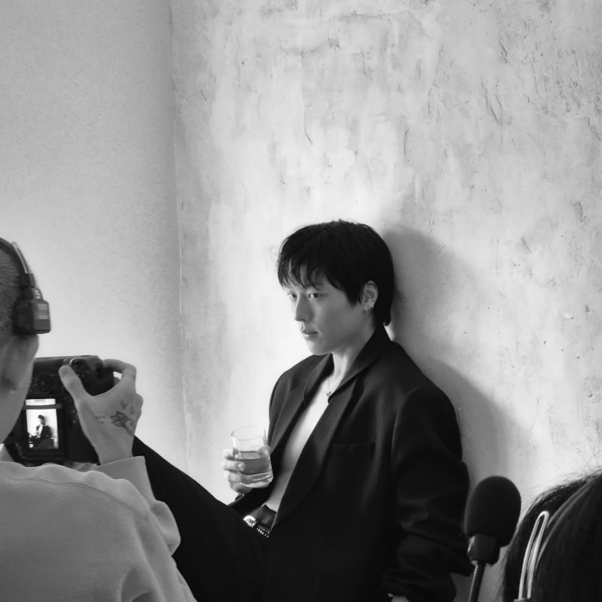 Behind-the-scenes cut of Jang Kiyong