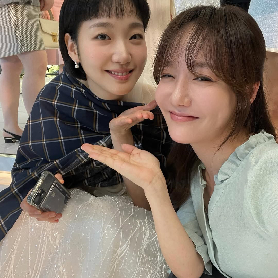 김고은의 비하인드 컷