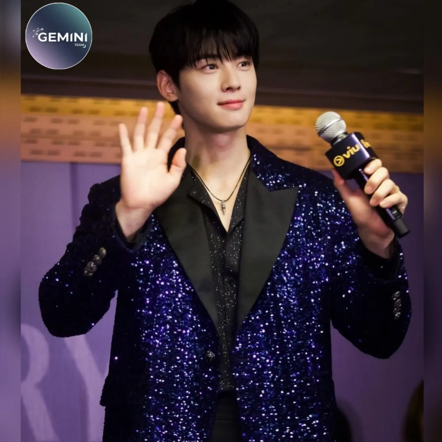 Recent activity shot of Cha Eunwoo