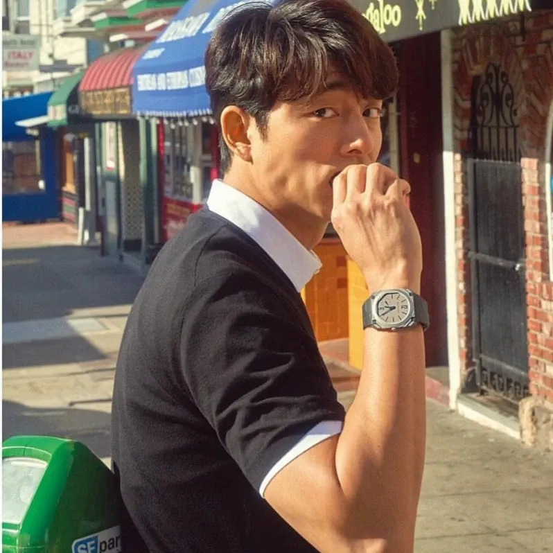 Recent activity shot of Gong Yoo