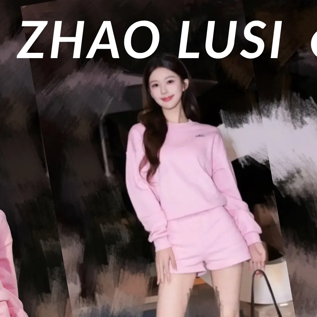 A moment captured by a fan of Zhao Lusi