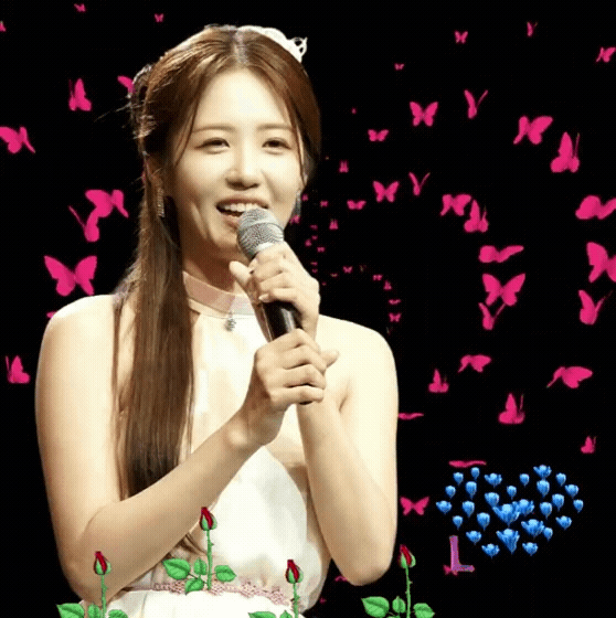 A moment captured by a fan of Jeong Dakyoung