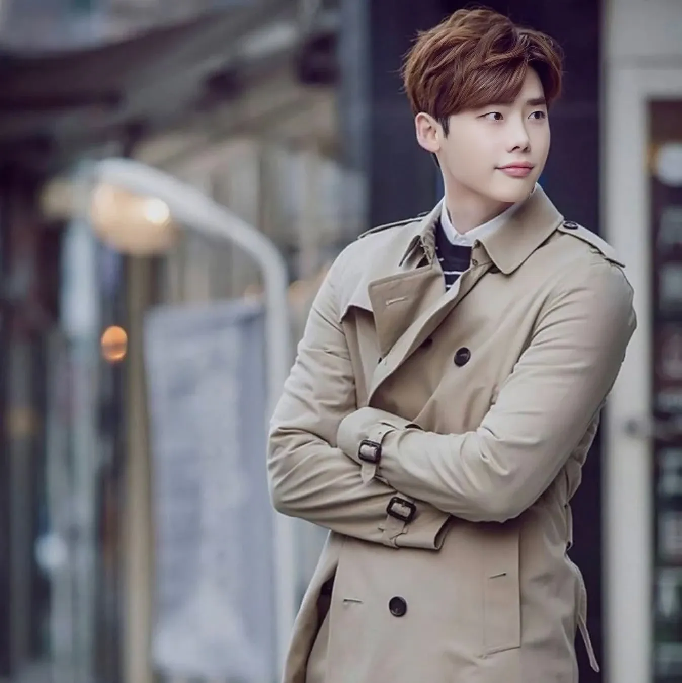Behind-the-scenes cut of Lee Jongsuk