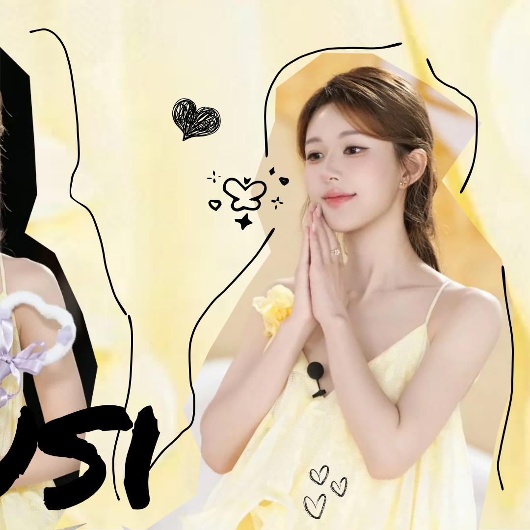 A moment captured by a fan of Zhao Lusi