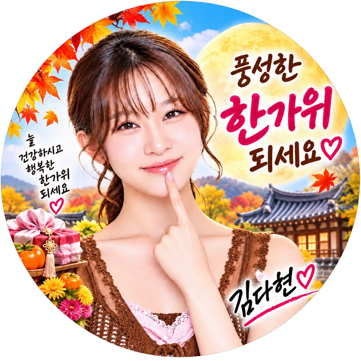 김다현의 비하인드 컷