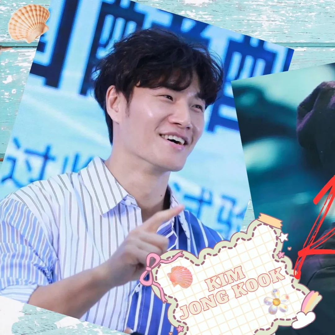 Behind-the-scenes cut of Kim Jongkook