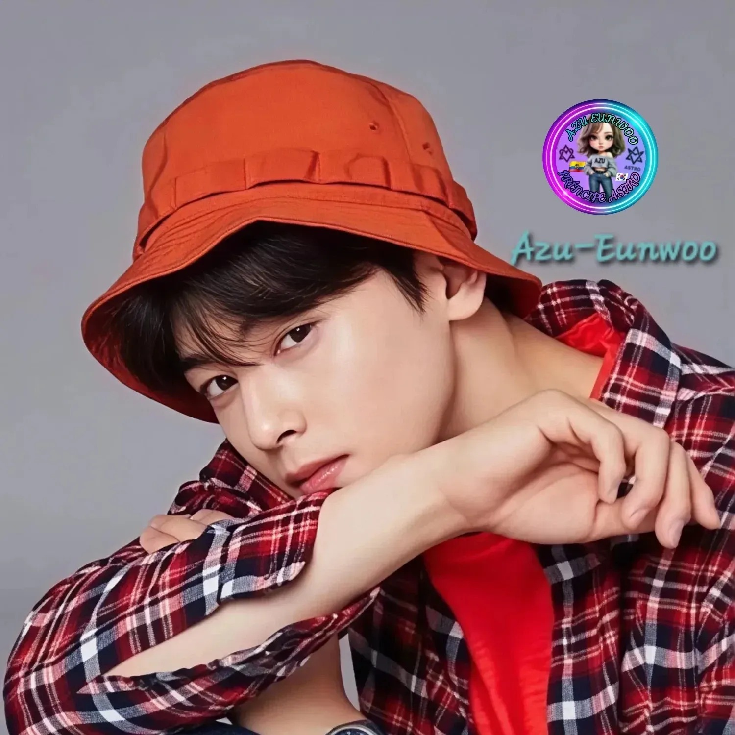 Behind-the-scenes cut of Cha Eunwoo