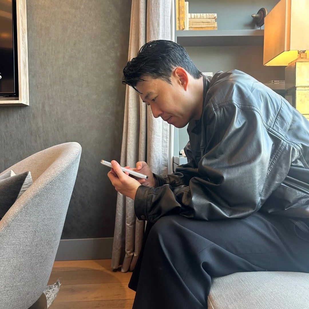 손흥민의 비하인드 컷