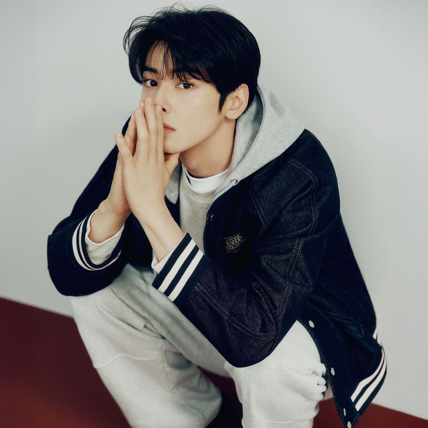 Behind-the-scenes cut of Cha Eunwoo