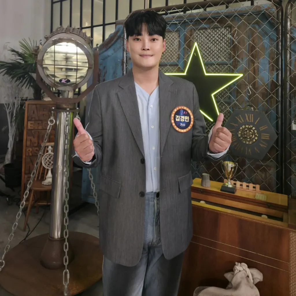 Behind-the-scenes cut of Kim Kyungmin