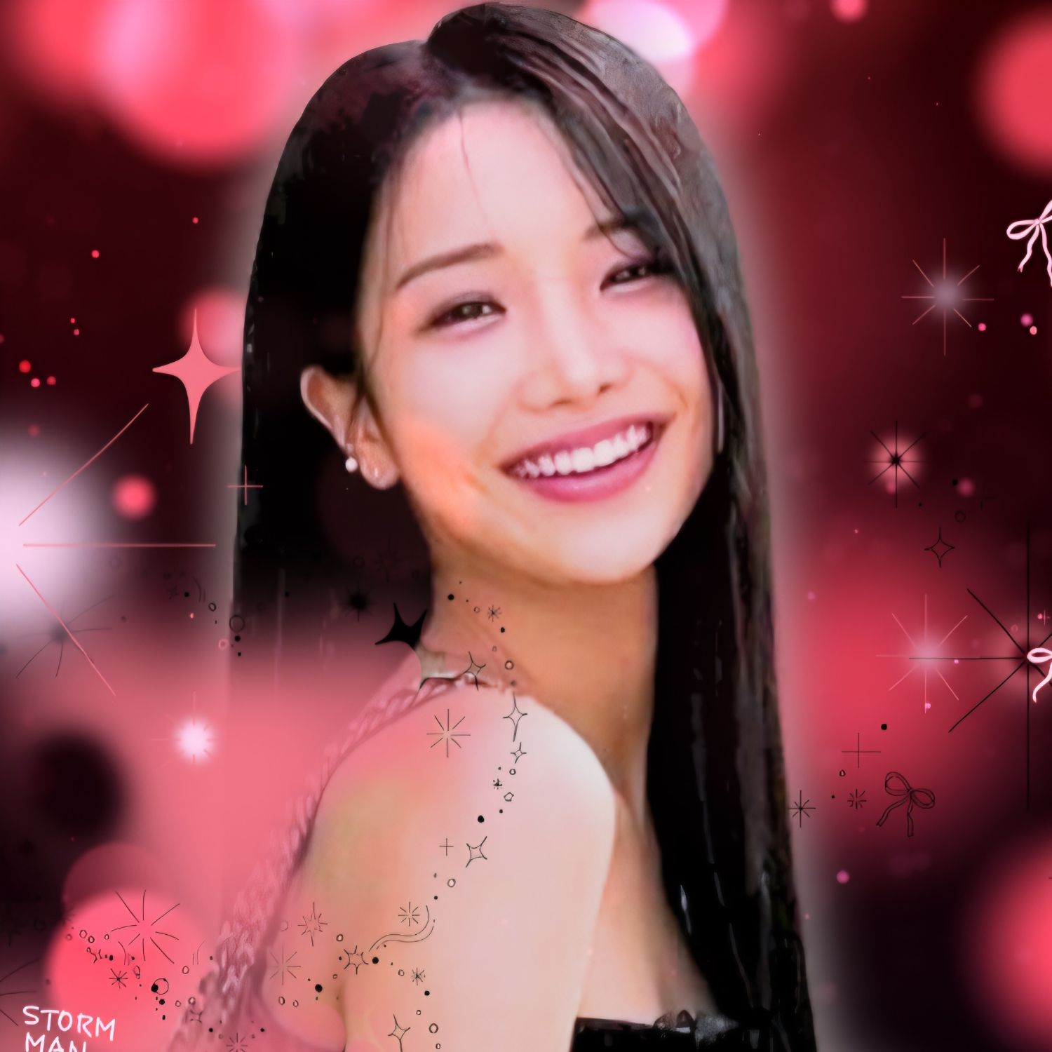 Behind-the-scenes cut of Kim Soyeon (2004)