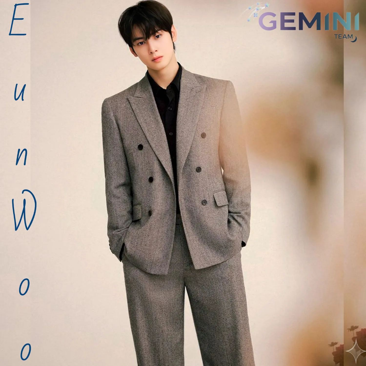 A moment captured by a fan of Cha Eunwoo