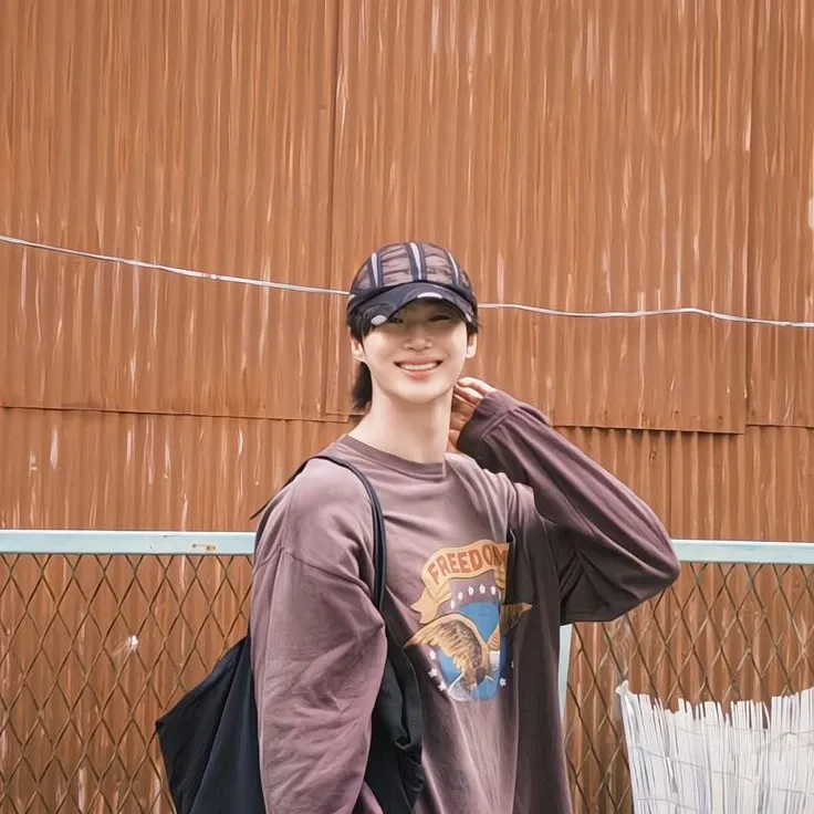 A moment captured by a fan of Byeon Wooseok