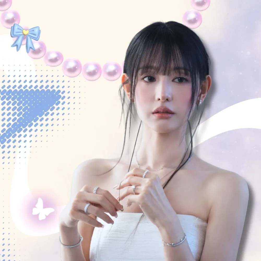 Behind-the-scenes cut of Kim Jiwon