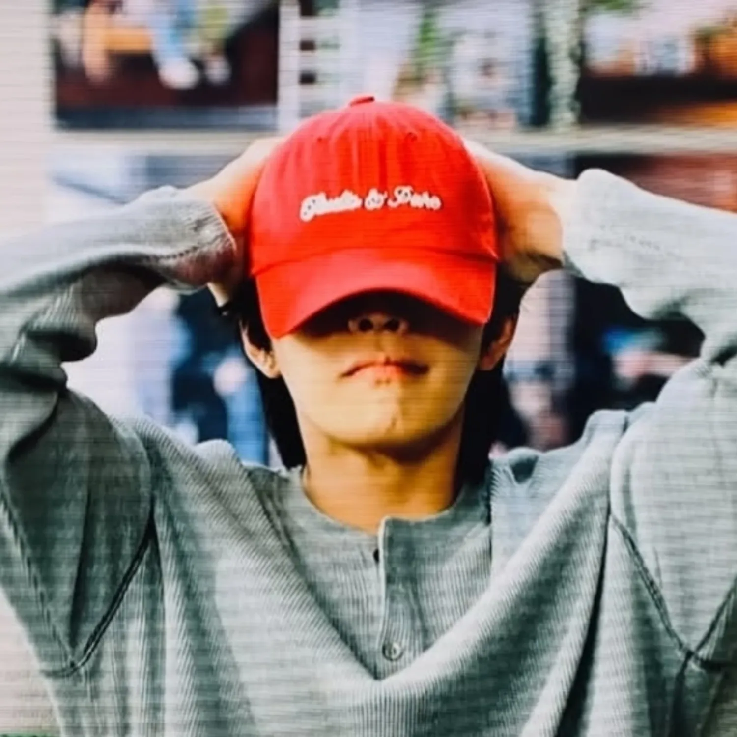 Recent activity shot of Kim Jaeyoung