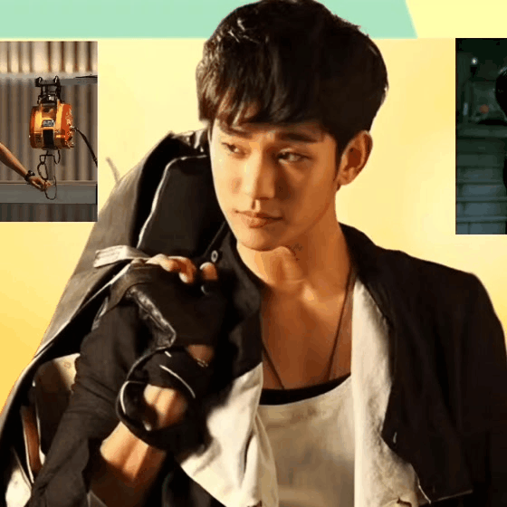 Behind-the-scenes cut of Kim Soohyun