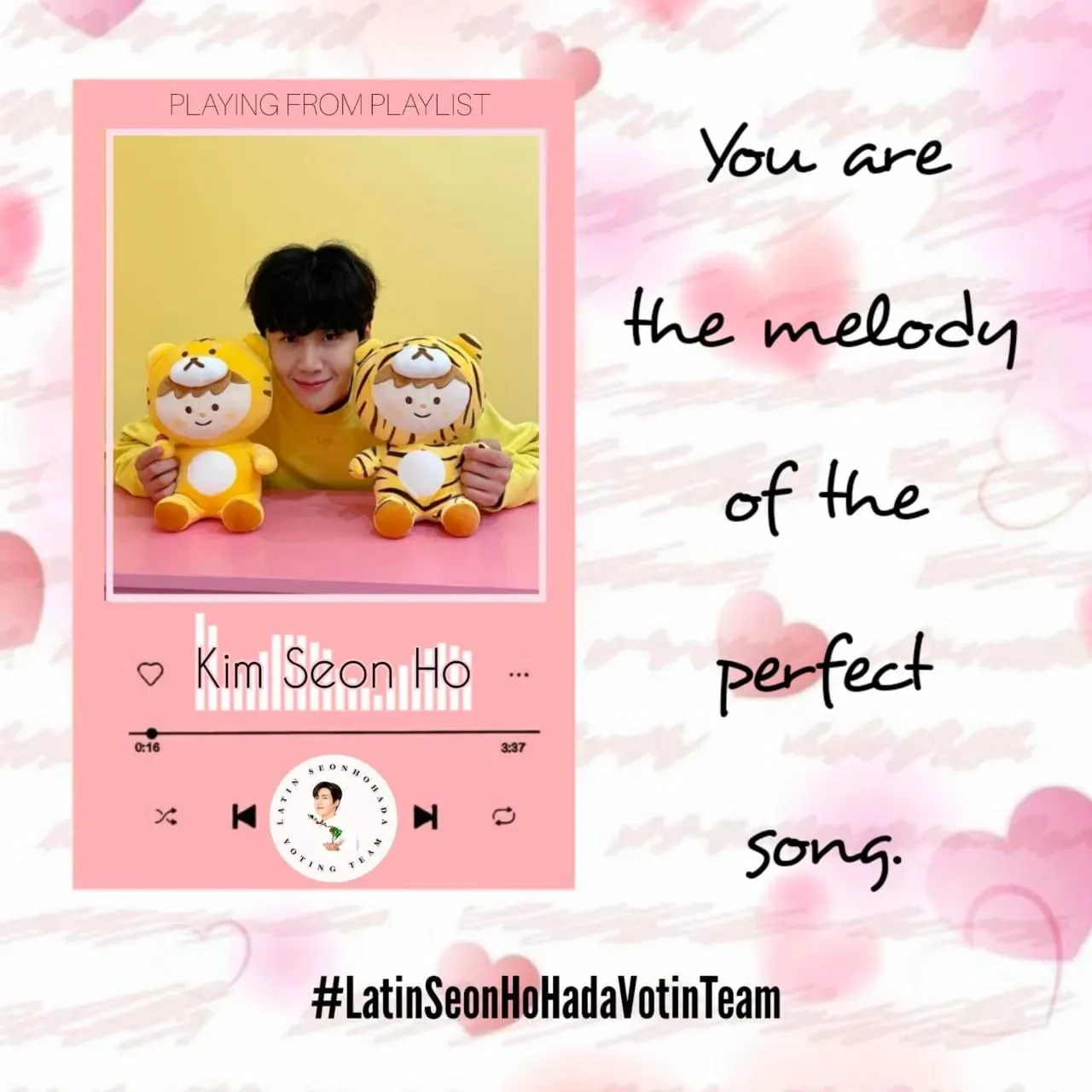 A moment captured by a fan of Kim Seonho